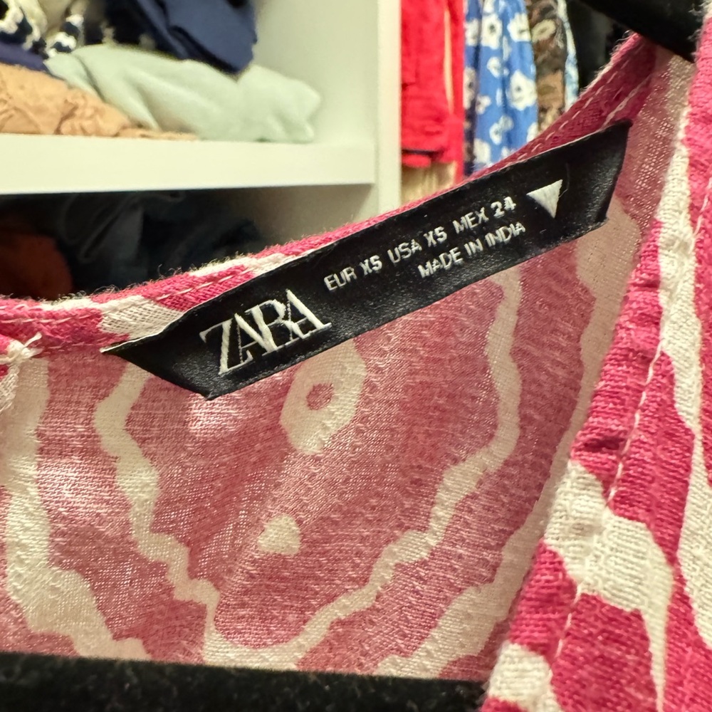 Zara linen dress or beach cover-up - Picture 8 of 8